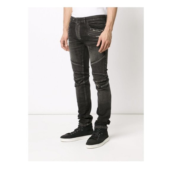 Balmain Biker Jeans - Picture 3 of 10